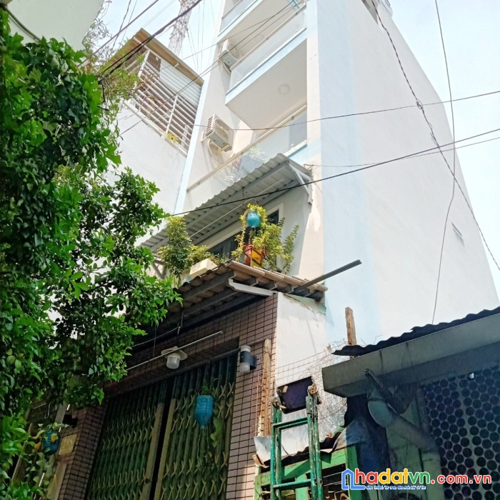 Nhà bán 5 tầng hxh 125 nguyễn thị tần p2q8 4 tỷ 550 triệu