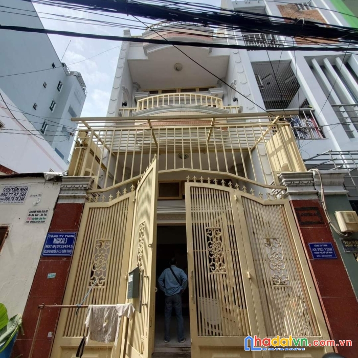 Hẻm xe hơi - sổ a4 - ko lộ giới - nguyễn xí - 6.5 tỷ tl