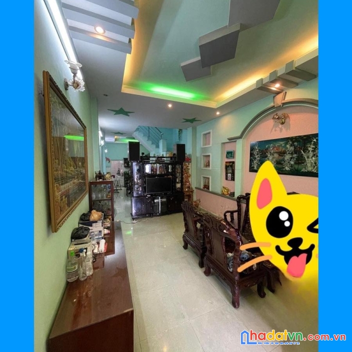 Nhà oto đỗ cửa quận 7 cách huỳnh tấn phát 50m chỉ một đường thẳng hẻm thông thoáng
