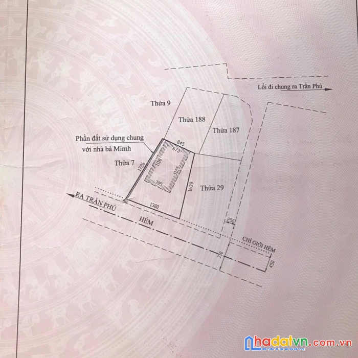 Chính chủ gia đình có việc cần bán nhanh lô đất  đường trần phú, tp đà lạt
