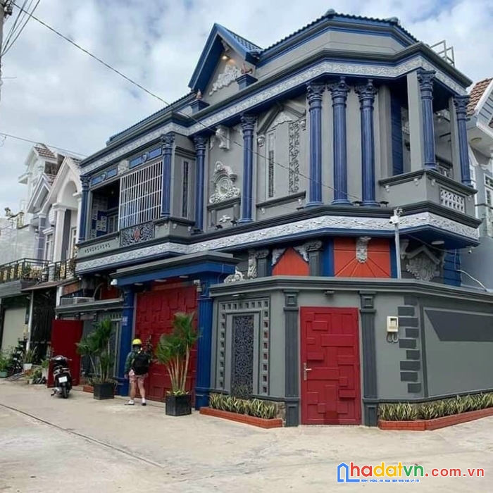 Biệt thự mini gốc 2 mặt tiền đường trước nhà 6m hẻm 1982 đường huỳnh tấn phát - nhà bè.