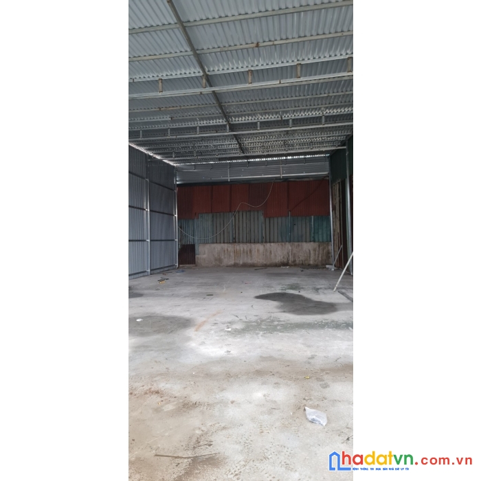 Cho thuê 500m kho xưởng tại kđt thanh hà xe 3.5 tấn đỗ cửa mới dựng cho thuê lâu dài giá 45k/m