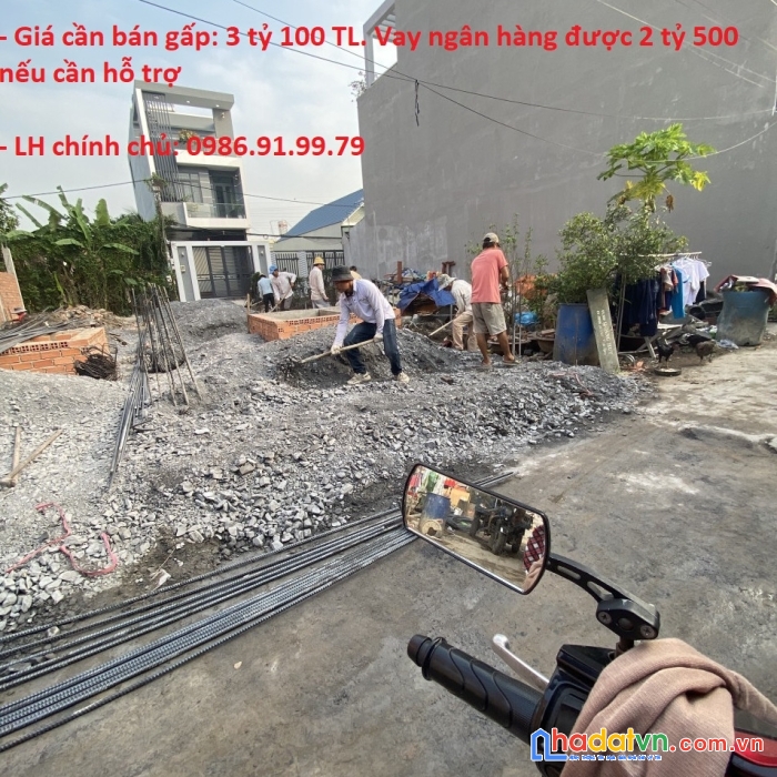 Đất chính chủ 2 mặt tiền tại quận bình tân