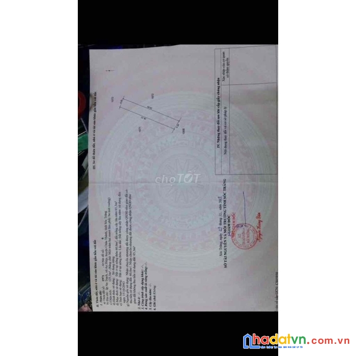 Sở hữu ngay lô đất vị trí siêu đẹp tại châu thành - sóc trăng