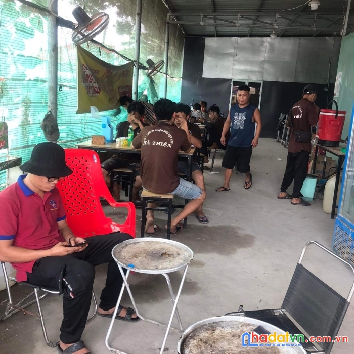 Cần sang gấp căn tin bán nước đồ ăn sáng chiều ngay ga tàu sóng thần dĩ an