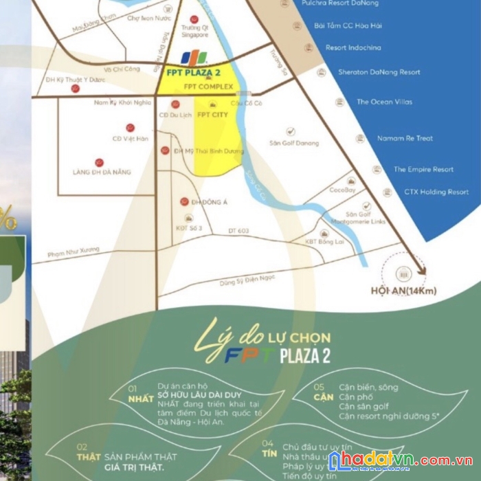 Cho thuê mặt bằng shophouse chung cư fpt plaza