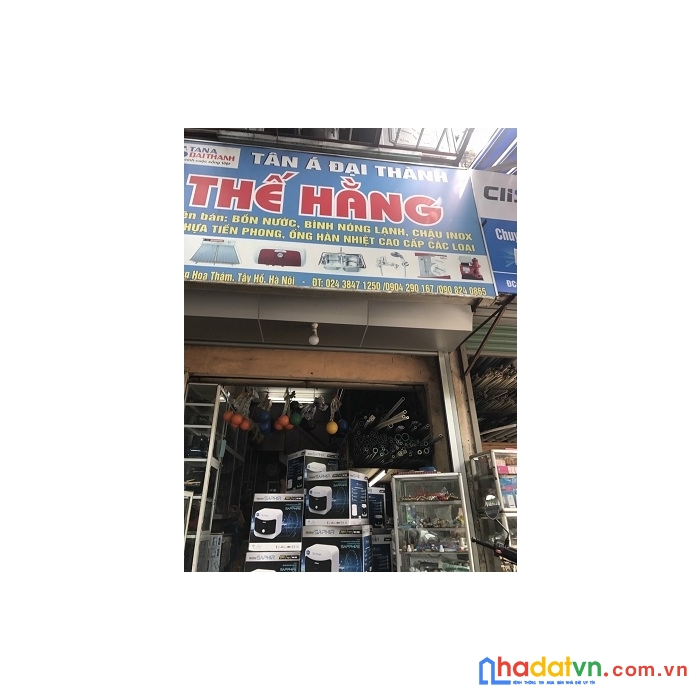Sang nhượng toàn bộ cửa hàng điện nước số 186 hoàng hoa thám, quận ba đình