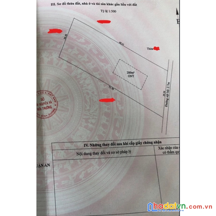 Cần bán nhanh lô đất đẹp tại an sơn, tp thuận an, bình dương