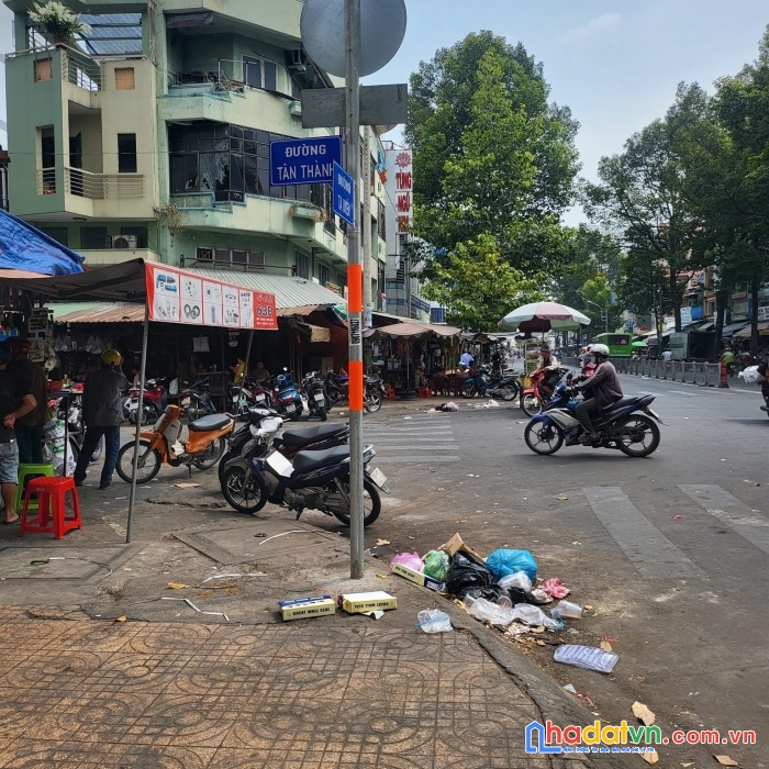Bán nhà mặt tiền tân thành gần đường tạ uyên, dt: 4x21m, 4 tầng đúc, 5 pn, giá 22.5 tỷ (tl)