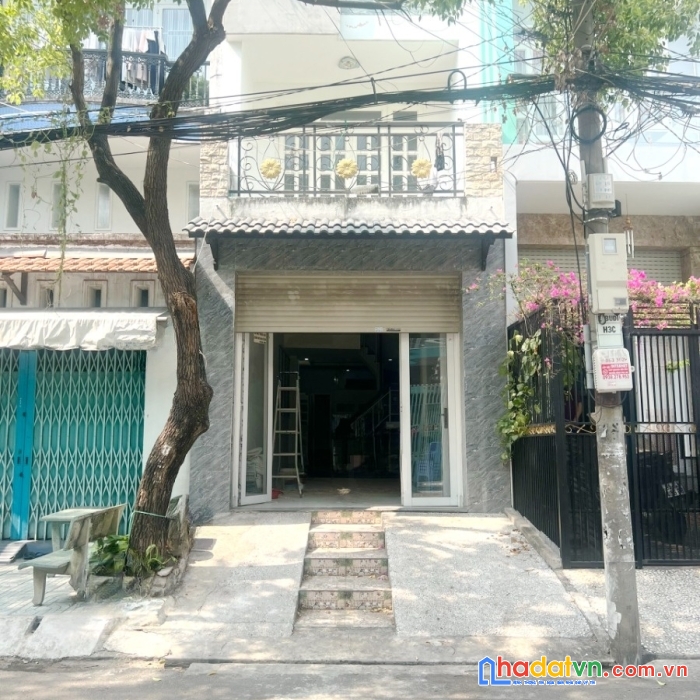 Nhà mới 5 tầng mặt tiền đường bùi điền p4q8. giá 7,9 tỷ tl