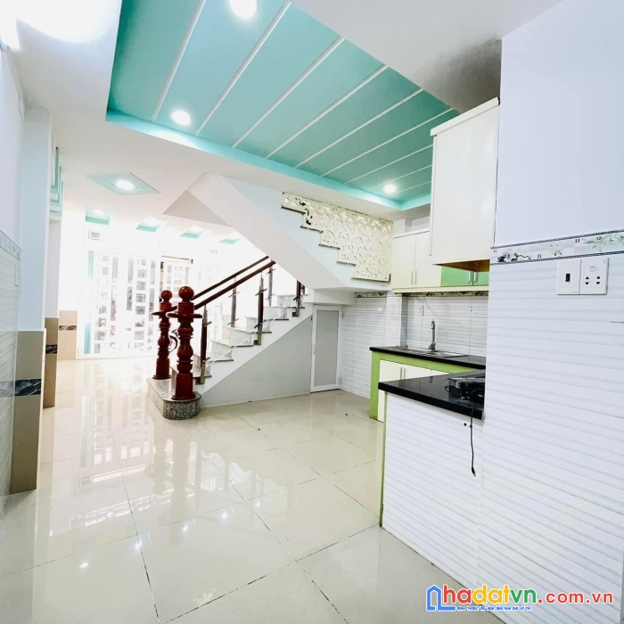 [4.6 tỷ] nhà hẻm xe hơi đậu cửa, tống văn hên, p.15, tân bình