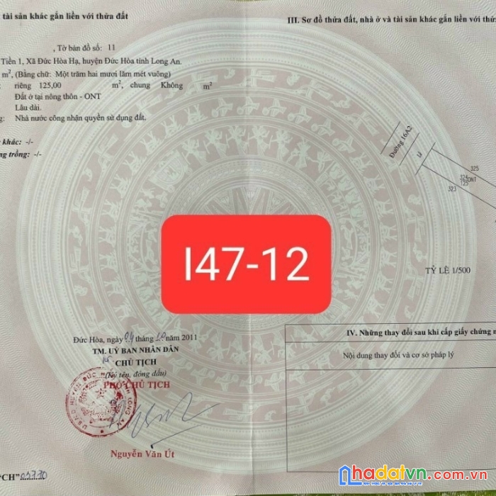 Hót hót hót - chủ ngộp cần bán lô đất tại khu dân cư tân đức - đức hòa hạ, đức hòa, long an