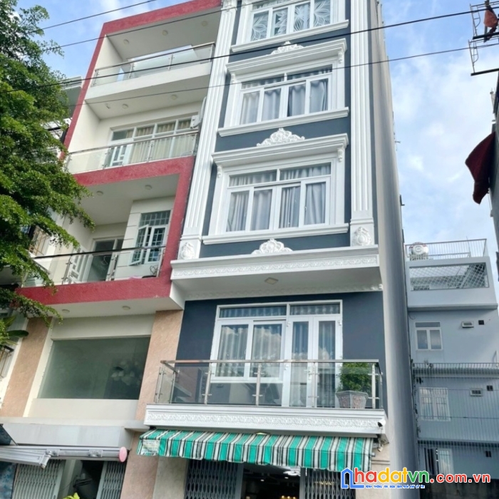 Bán nhà 5 tầng mặt tiền nb bông sao 4.5x17m p5 q8 12.5 tỷ