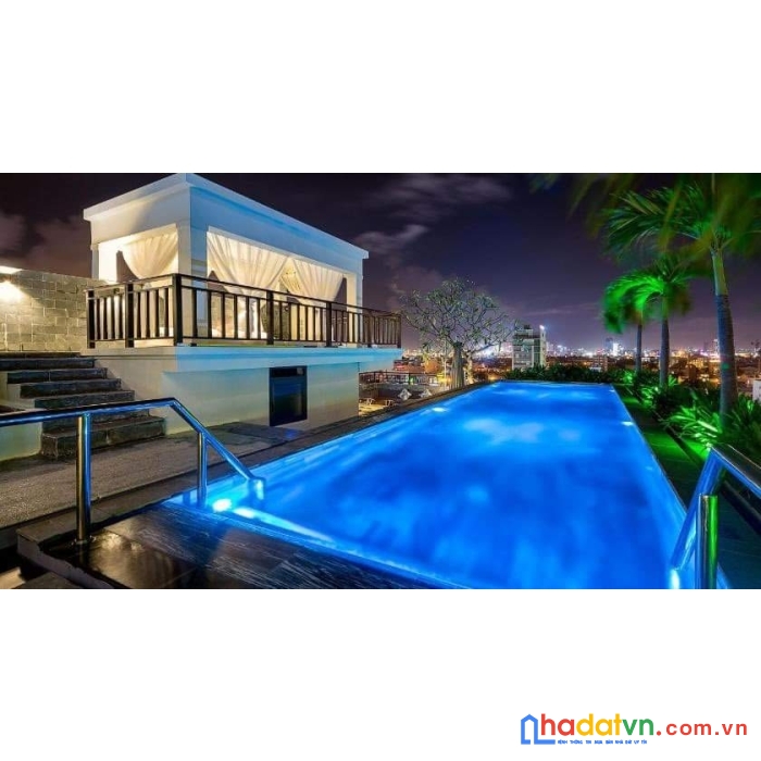 Chuyển nhượng khách sạn 3 sao mt hà bổng. quận sơn trà. 200m2.11 tầng. 52 phòng. giá 77 tỷ