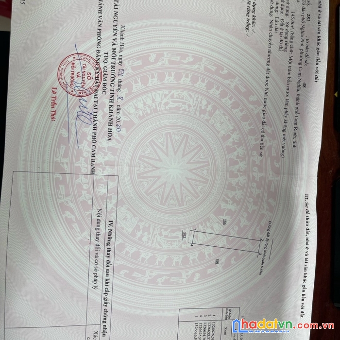 Sở hữu ngay lô đất đẹp vị trí đắc địa tại tdp nghĩa phú, phường cam nghĩa  tp cam ranh, khánh hòa