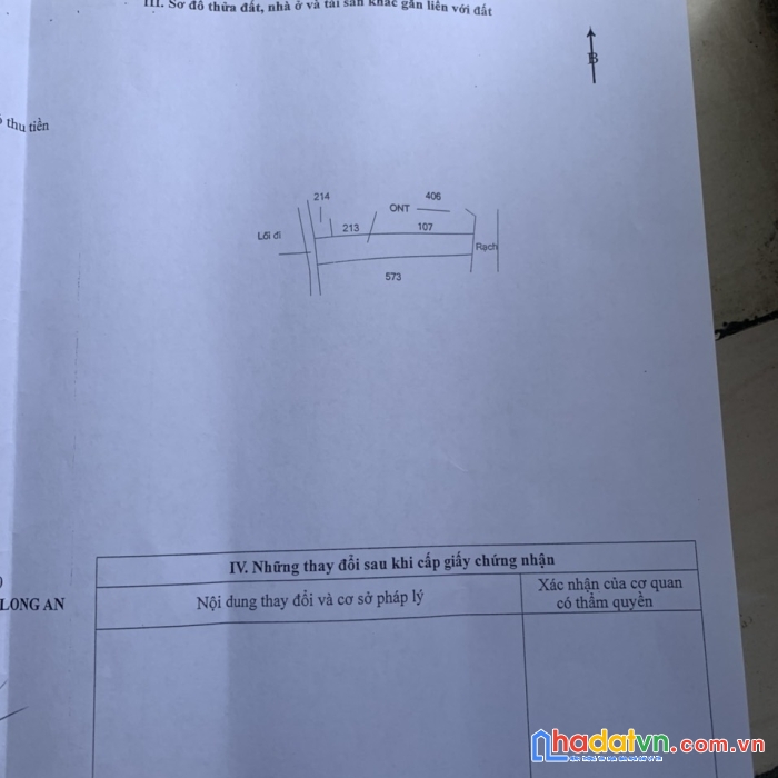 Bán đất long an 110m2 full thổ cư, giá rẻ 1.3 tỷ
