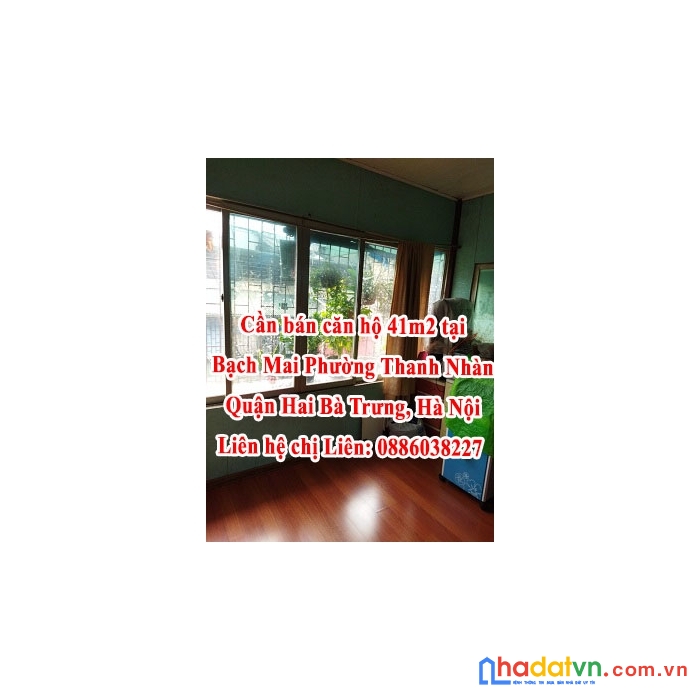 Chính chủ cần bán căn hộ 41m2 2 phòng ngủ