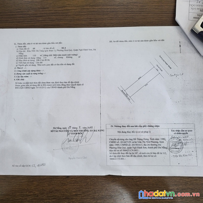 Sở hữu ngay 2 lô đất đẹp - vị trí đắc địa tại thành phố đà nẵng