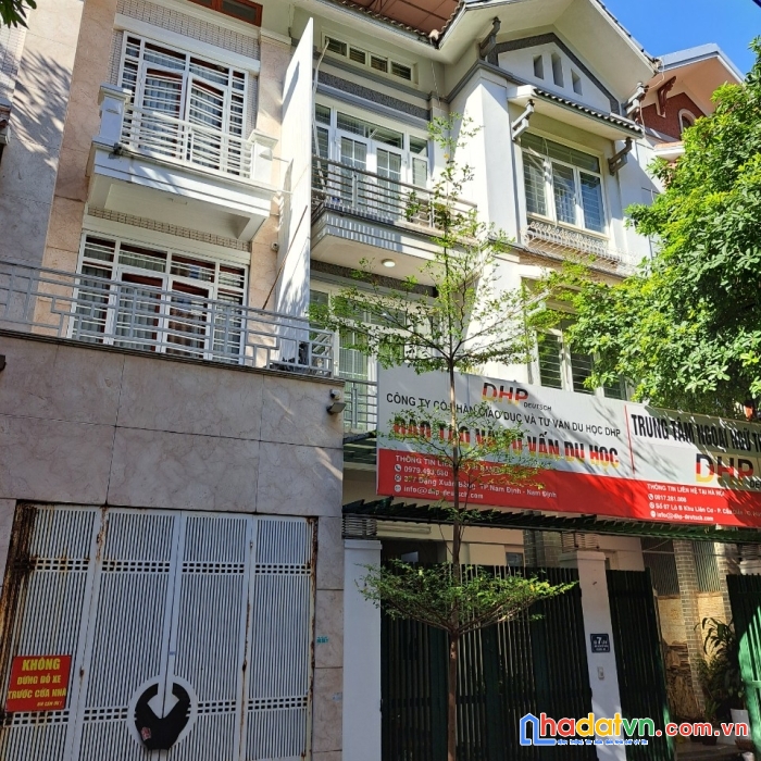 Bán biệt thự hàm nghi, căn góc 4 tầng. diện tích 110m2 đường 8m và 6 m. giá chỉ 23 tỷ