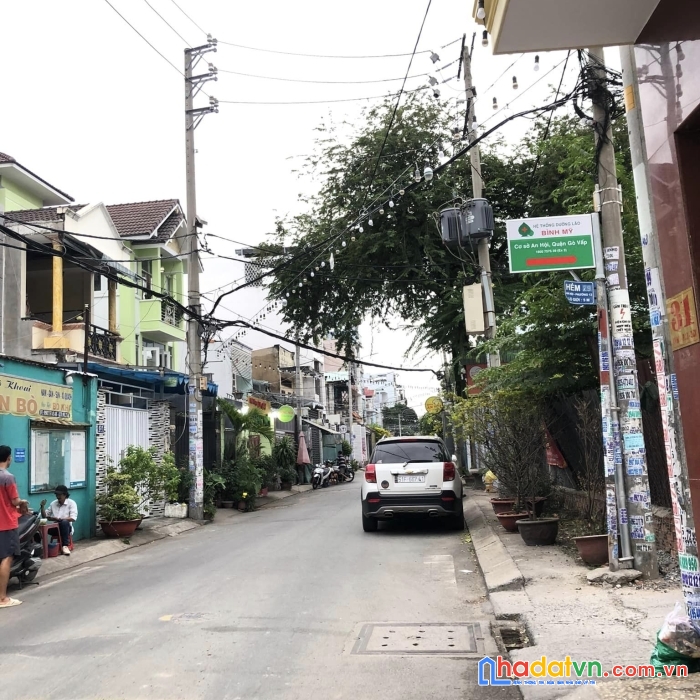 Chính chủ bán gấp với  giá cực rẻ- sổ hồng công nhận đủ- không qui hoạch - hẻm thông - lê văn thọ-