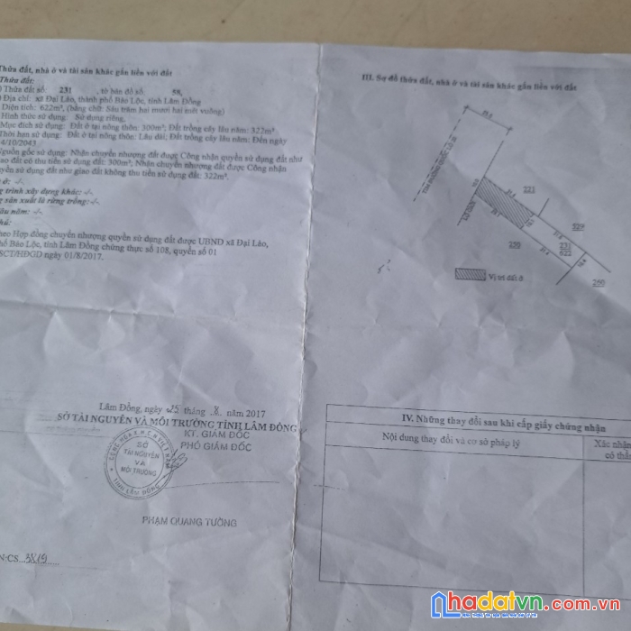 Sở hữu ngay lô đất đẹp vị trí đắc địa tại xóm 3, thôn 5, xã đại lào, tp bảo lộc, lâm đồng
