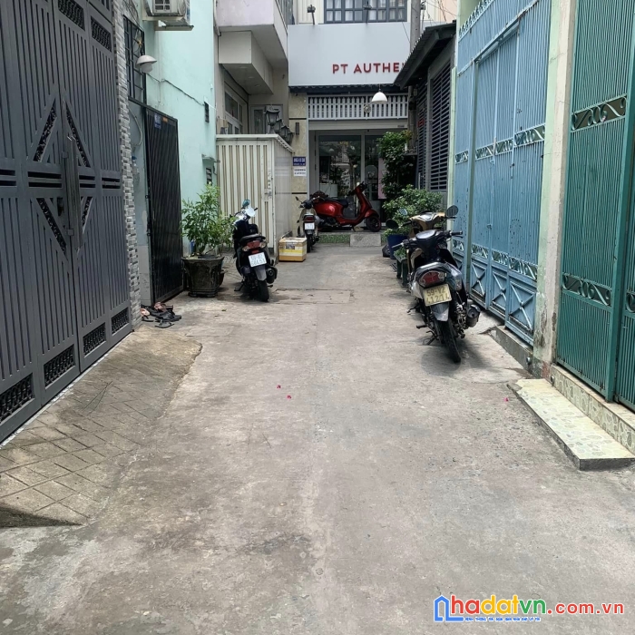 Gò vấp thống nhất gần cityland - hẻm 3 gác gần mặt tiền - dt 45,3m2 btct 1t1l 2pn sân thượng -