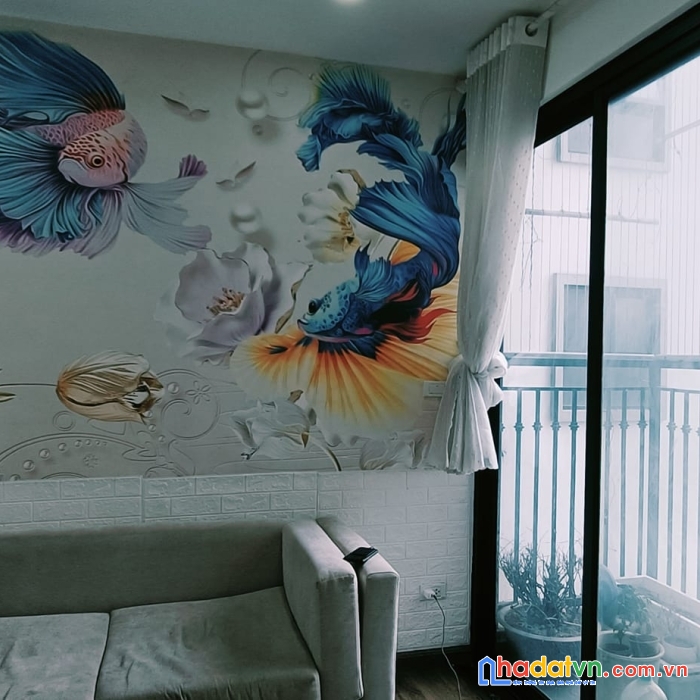 Chung cư hateco apollo 2 phòng ngủ, 1.9 tỷ, ban công đông nam