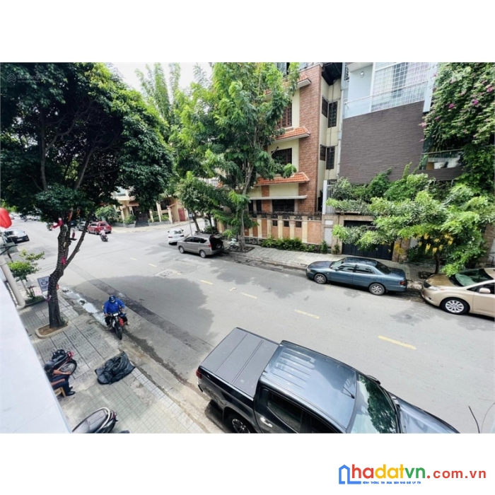 Mặt tiền phan xích long, 8x18m, kết cấu hầm 5 lầu, 55 tỷ, tầng để thông sàn, thích hợp làm vp