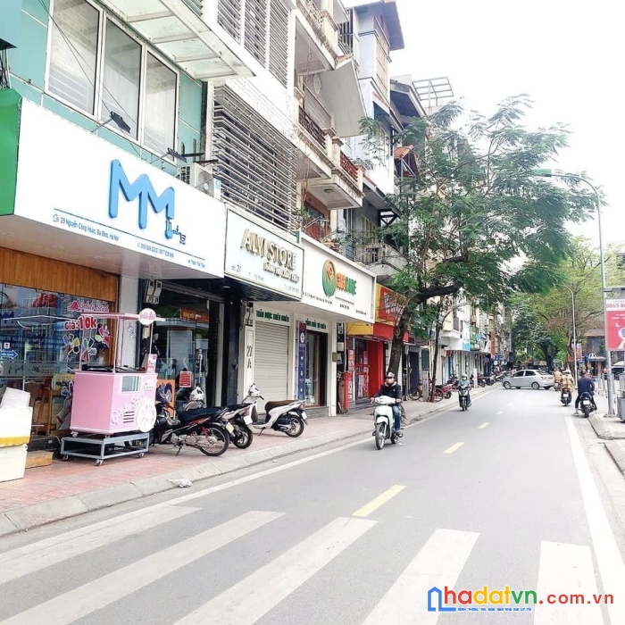 Bán nhà mặt phố nguyễn công hoan, 2 mặt phố, sổ vuông, kinh doanh đỉnh, 55m, 25 tỷ