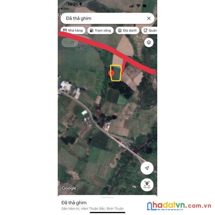 Chính chủ cần bán đất tại hàm thuận bắc, tỉnh bình thuận