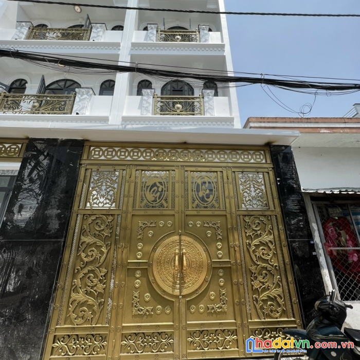 Hxh thông đường mã lò, sát tl10, tên lửa, giáp q6, tân phú, sổ vuông vức, nhà mới đẹp 4tầng 4x15m