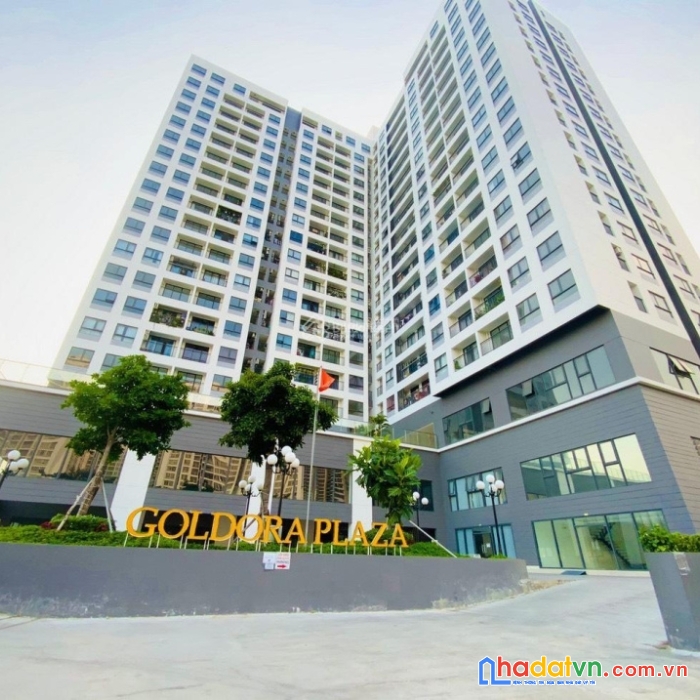 Cho thuê căn hộ goldora plaza, 2pn 1wc nhà cơ bản chỉ 7,5tr/tháng.lh 0902534990
