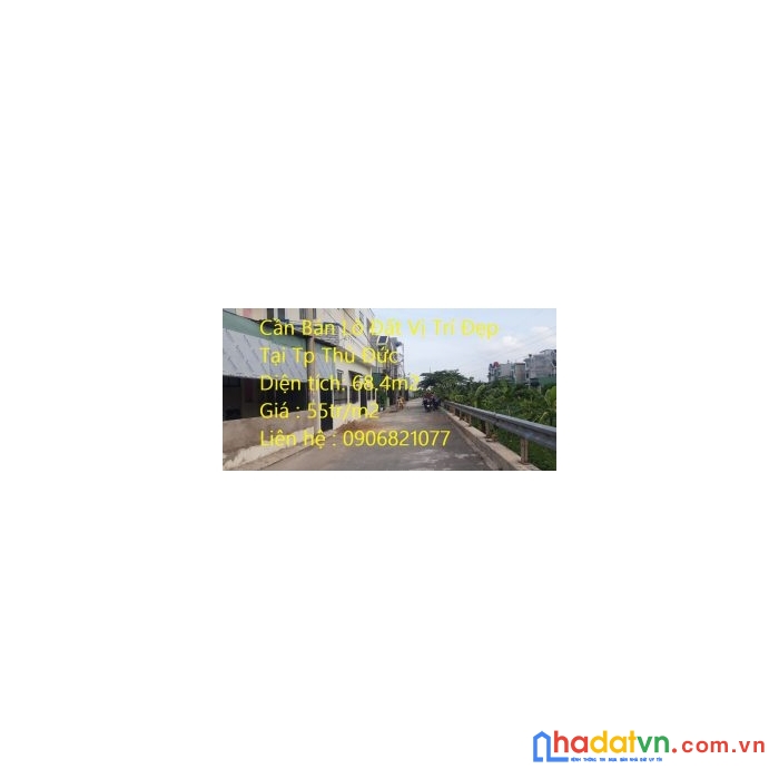 Cần bán lô đất vị trí đẹp tại tp thủ đức, hồ chí minh