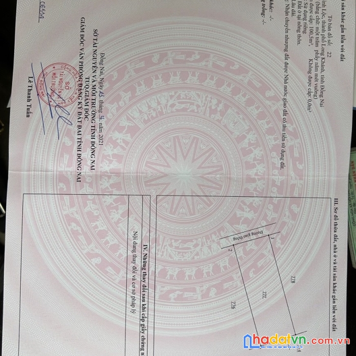 Chính chủ cần bán đất tại ấp 3, xã bình lộc, tp long khánh, tỉnh đồng nai