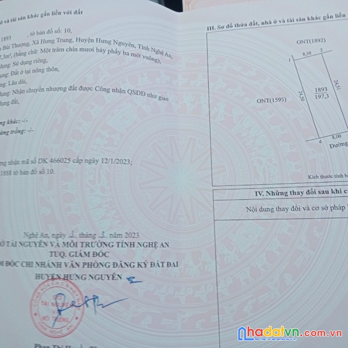 Cần bán nhanh góc 2 mặt tiền đẹp vị trí đắc địa tại nghệ an
