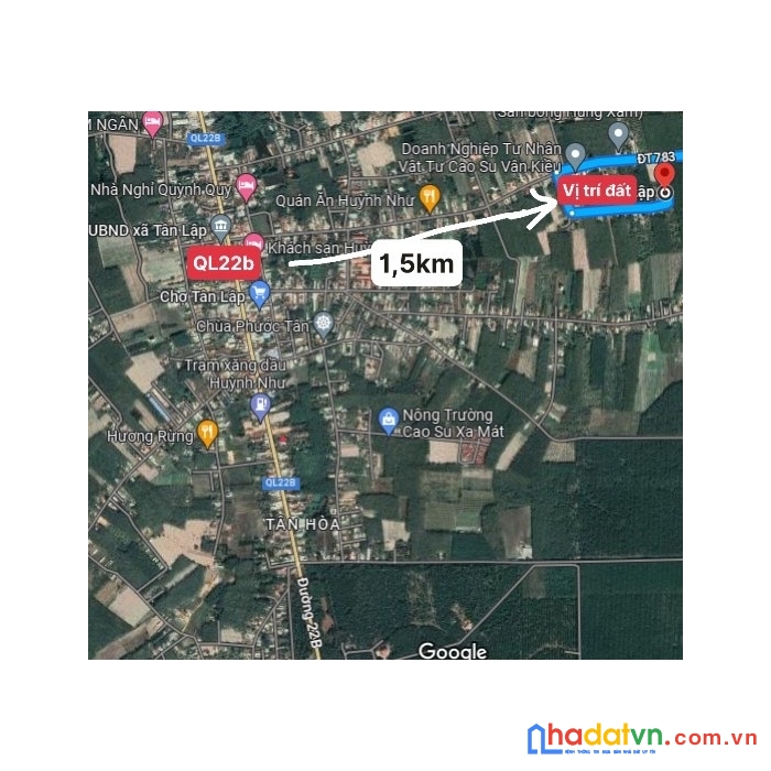 Bán đất chính chủ gần quốc lộ giá rẻ