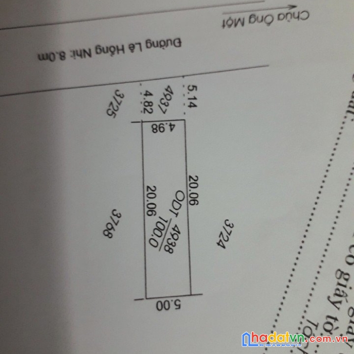 Chính chủ cần bán lô đất ví trí đẹp – giá đầu tư tại cái răng - cần thơ