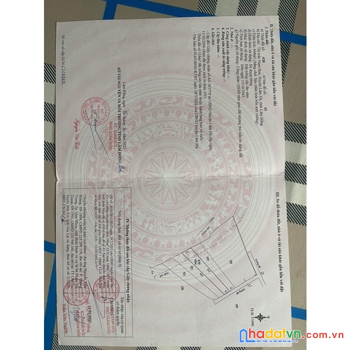 Sở hữu ngay lô đất đẹp vị trí đắc địa tại thị trấn nam ban, huyện lâm hà, lâm đồng