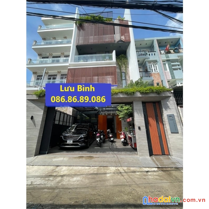 Biệt thự hiện đại phạm văn chiêu, gò vấp – 204m2, 6 tầng, chỉ 24.5 tỷ