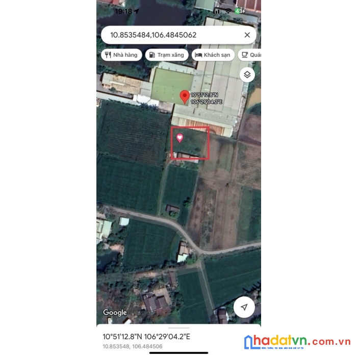 Chính chủ cần bán 2 lô đất 600m2 có 300m2 thổ cư sổ hồng tại đức hòa