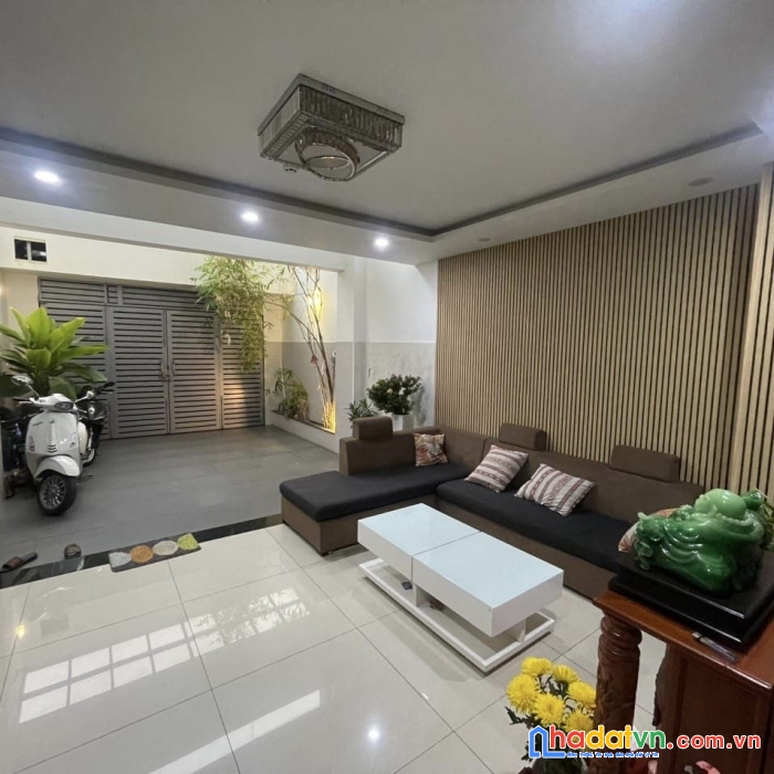 Mặt tiền đường thới an - ngang 5m - ngay trung tâm hành chính quận 12 - 5 tầng btct, nội thất cao