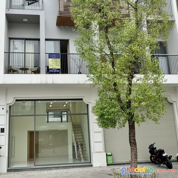 Chính chủ cho thuê lâu dài tầng 1 shophouse