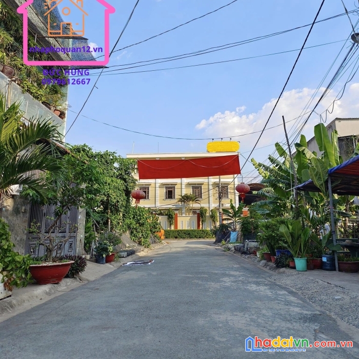 Đất thới tam thôn - hóc môn – khu phân lô – dt 5x19 - giá nhỉnh 3 tỷ