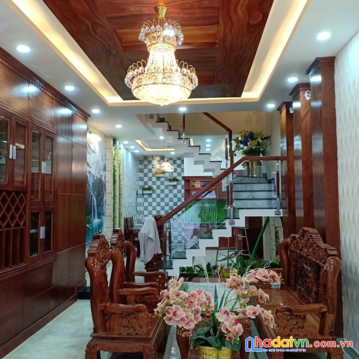 Bán nhà 1/ hẻm xe hơi 5m quang trung, 4x15m, 4 tầng, full nội thất chỉ 8 tỷ tl