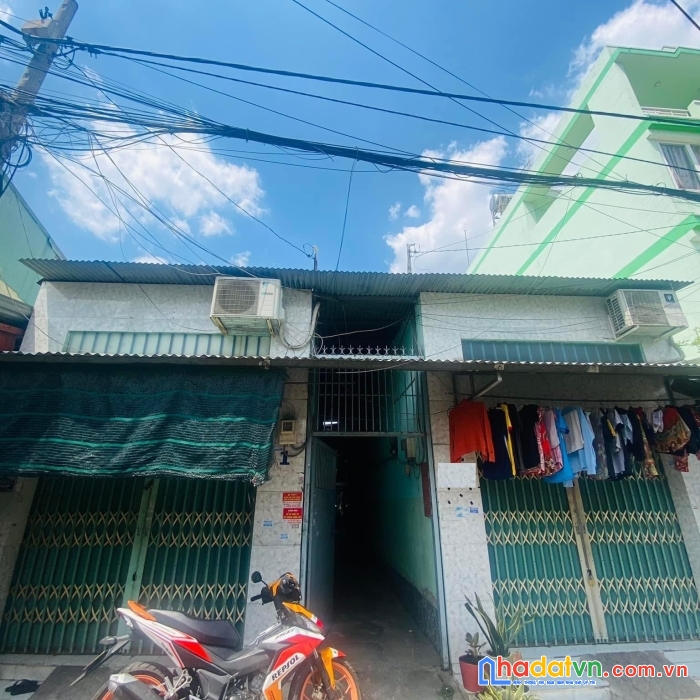 Bán dãy trọ cấp 4, tân thới nhất 01 -  trường chinh, q12, dt: 8x25m,12p, thu 25tr, 9.5 tỷ