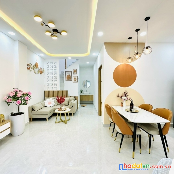 Bán nhà mới đường nguyễn kiệm, p3. 50m2, ngang 6m, 3pn. chỉ nhỉnh 4 tỷ