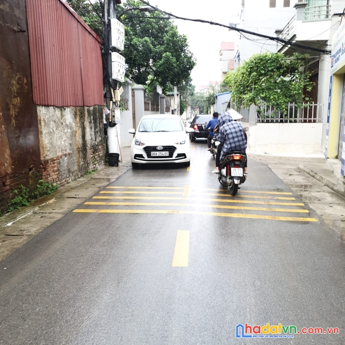 Nhỉnh 3 tỷ có ngay 92m đất cổ điển hải bối - ngõ nông- hai mặt tiền- ô tô vào đất,