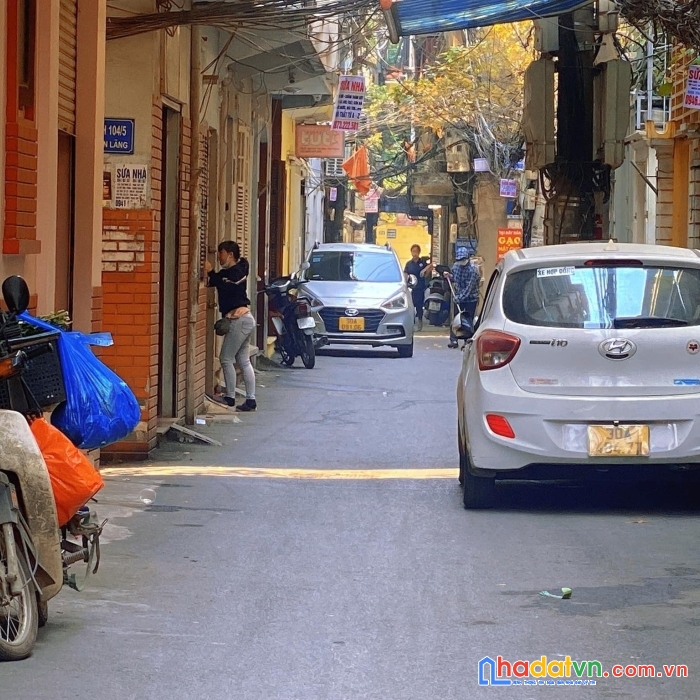 Nhà đẹp phố yên lãng quận đống đa dt50m mt 9.5m lô góc gara ô tô tránh kinh doanh sầm uất