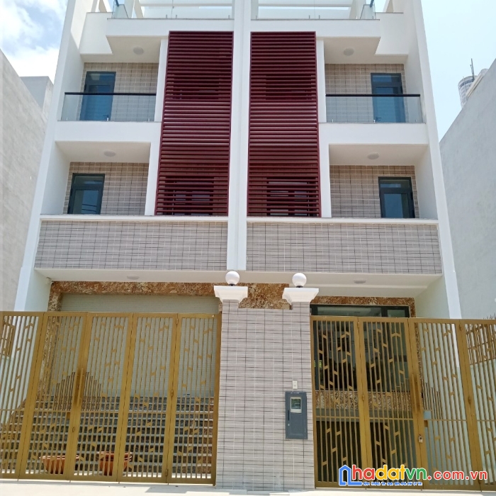 Nhà thuê căn đôi 200m2  4 tầng+hầm+ thang máy - kdc đại phúc - 65 triệu