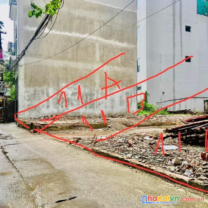 Bán đất  quang lãm dt30m2 mt 3.6m giá 1.95 tỷ hà đông lh 0981263018